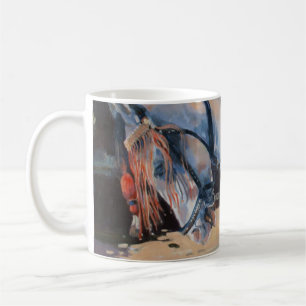 Marwari Pferd Rajasthan 2010 Kaffeetasse