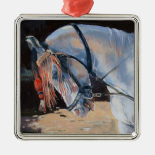 Marwari Pferd Rajasthan 2010 Ornament Aus Metall