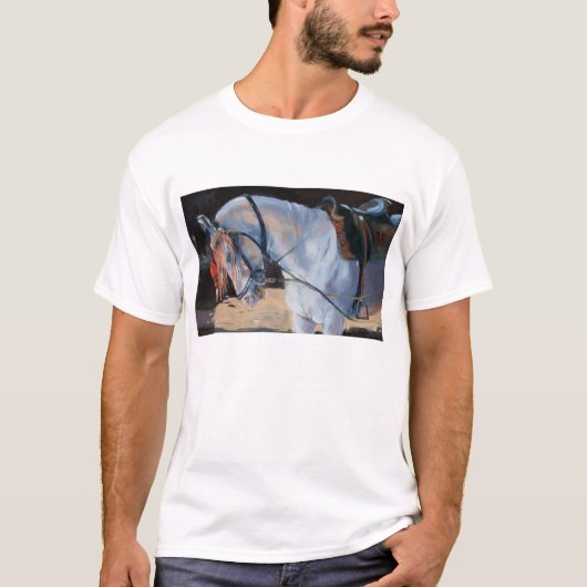 Marwari Pferd Rajasthan 2010 T-Shirt (Vorderseite)
