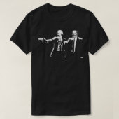 Marx and Bakunin Fun Philosophy Shirt (Design vorne)
