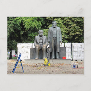 Marx-Engels Denkmal Berlin Postkarte