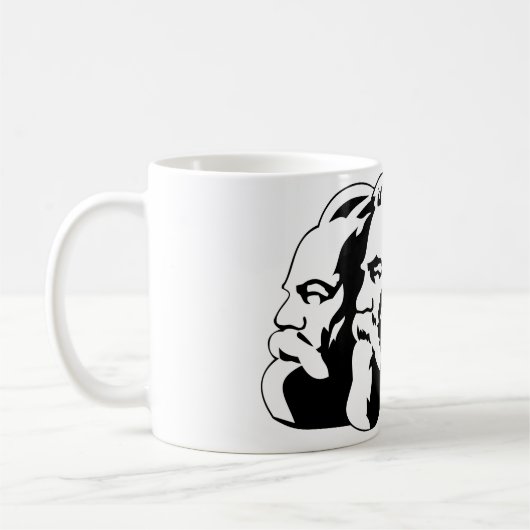 Marx, Engels et Lénin Kaffeetasse (Links)