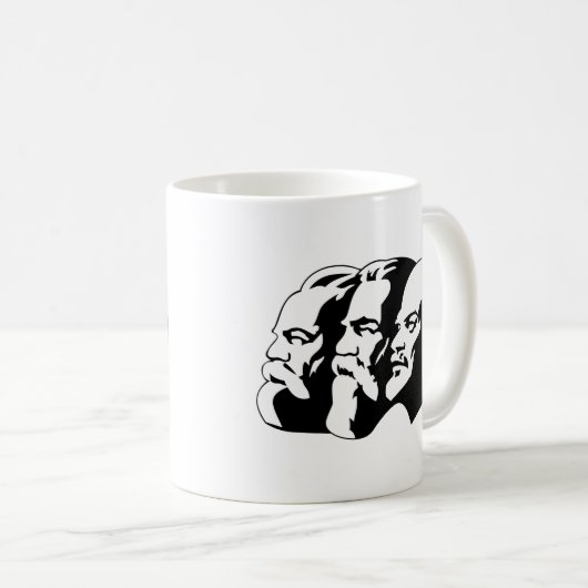 Marx, Engels et Lénin Kaffeetasse (VorderseiteRechts)