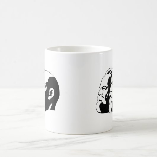 Marx, Engels et Lénin Kaffeetasse (Mittel)
