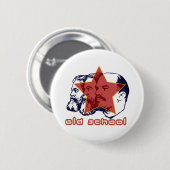 MARX ENGELS LENIN BUTTON (Vorne & Hinten)