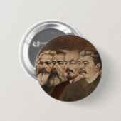 Marx, Engels, Lenin und Stalin Button (Vorne & Hinten)
