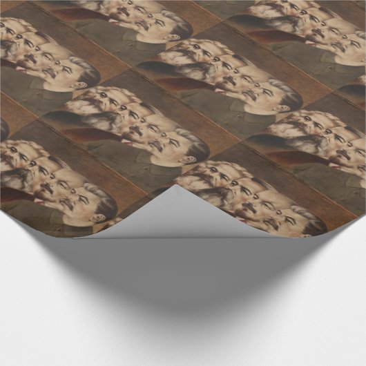 Marx, Engels, Lenin und Stalin Geschenkpapier (Ecke)