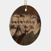 Marx, Engels, Lenin und Stalin Keramikornament (Rechts)