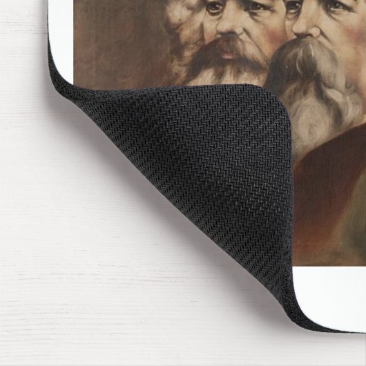 Marx, Engels, Lenin und Stalin Mousepad (Ecke)