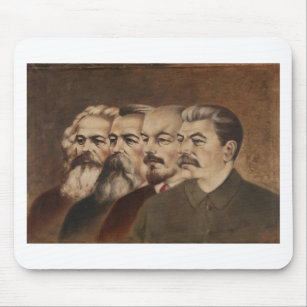 Marx, Engels, Lenin und Stalin Mousepad