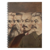 Marx, Engels, Lenin und Stalin Notizblock (Vorderseite)