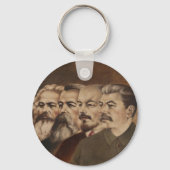 Marx, Engels, Lenin und Stalin Schlüsselanhänger (Vorderseite)