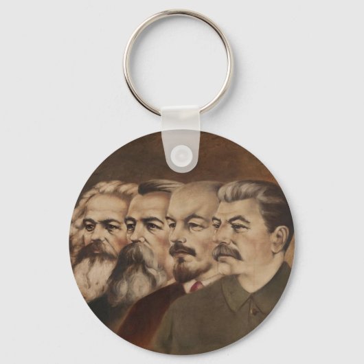 Marx, Engels, Lenin und Stalin Schlüsselanhänger (Vorderseite)