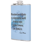 Marx Flachmann (Links)