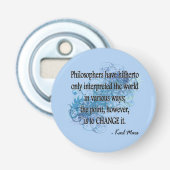 Marx Flaschenöffner (Vorderseite)