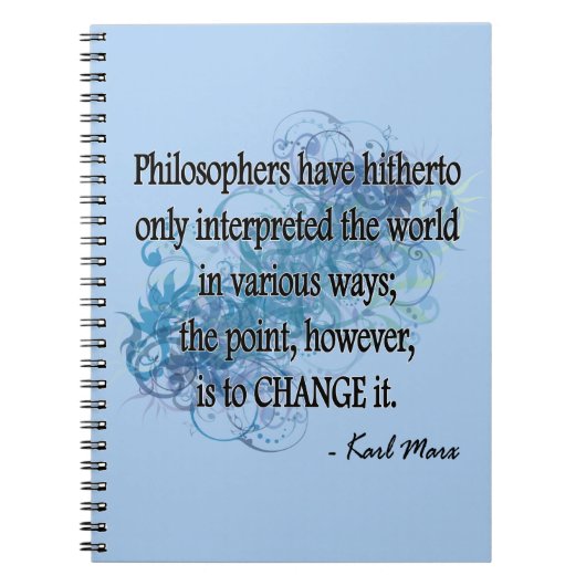 Marx Notizblock (Vorderseite)