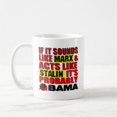 Marx, Stalin? Obama! Kaffeetasse (Links)