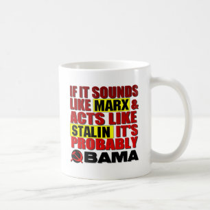 Marx, Stalin? Obama! Kaffeetasse