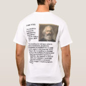 Marx T-Shirt (Rückseite)