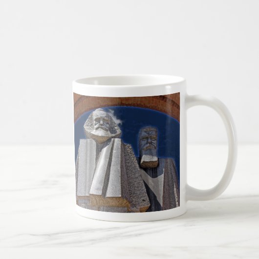 Marx und Engels Kaffeetasse (Rechts)