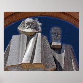 Marx und Engels Poster (Vorne)