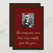 Marxiskartine 2 feiertagskarte (Vorne/Hinten)