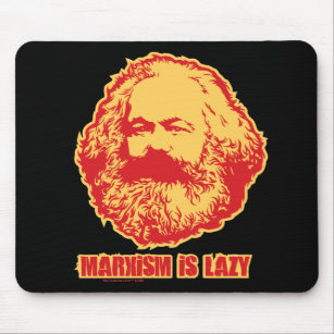 Marxismus ist faul mousepad