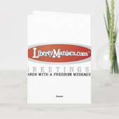 Marxist Birthday Card Karte (Rückseite)