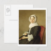 Mary Adam, 1754 Postkarte (Vorne/Hinten)