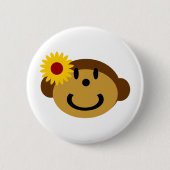 Mary-Affe Button (Vorderseite)