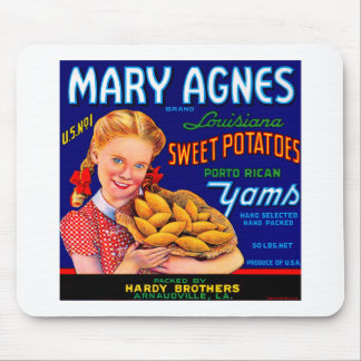 Mary Agnes Louisiana Yams Mousepad