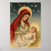 Mary and Baby Jesus Poster (Vorne)