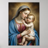 Mary And Baby Jesus Poster (Vorne)