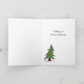 Mary and Child Christmas Card Feiertagskarte (Innenseite)