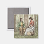 Mary and Tom in "The Other Bennet Sister" Magnet (Vorderseite/Rückseite)