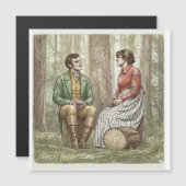 Mary and Tom in "The Other Bennet Sister" Magnetkarte (Vorne/Hinten)