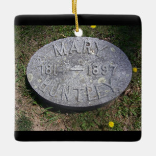 Mary Ann Huntley 1814-1897 Keramikornament