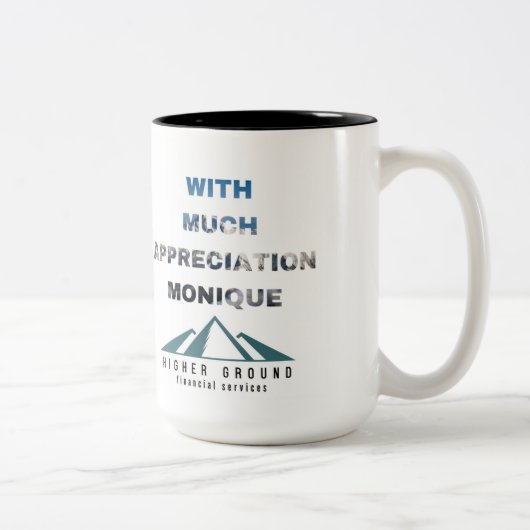 Mary Ann Zweifarbige Tasse (Rechts)