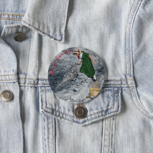Mary Anning Button #1 (Beispiel)