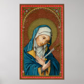Mary as Mater Dolorosa (Mother of Traurows) (SAU20 Poster (Vorne)