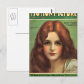 Mary Astor 1926 Filmmagazin Postkarte (Vorne/Hinten)