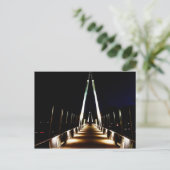 Mary Ave. Footbridge, Cupertino, CA Postkarte (Stehend Vorderseite)
