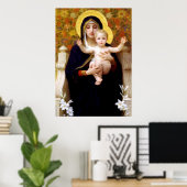 Mary & Baby Jesus Poster (Heimbüro)