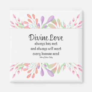 Mary Baker Eddy Divine Liebe Inspiriere Zitat Magnet