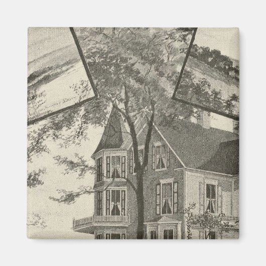 Mary Baker Eddy Residenz Magnet (Vorne)