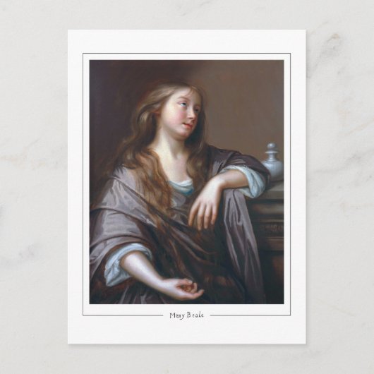 Mary Beale #4 - Fine Art Postcard Postkarte (Vorderseite)
