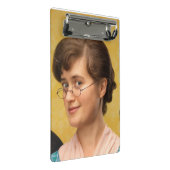 Mary Bennet Notizbuch Mini Klemmbrett (Schrägansicht)