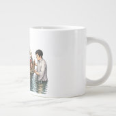 Mary Bennets ultimative Bootsfahrt Jumbo-Tasse (Rechts)