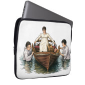 Mary Bennets ultimative Bootsfahrt  Laptopschutzhülle (Vorne Rechts)