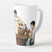 Mary Bennets ultimative Bootsfahrt Milchtasse (Rechte Ecke)